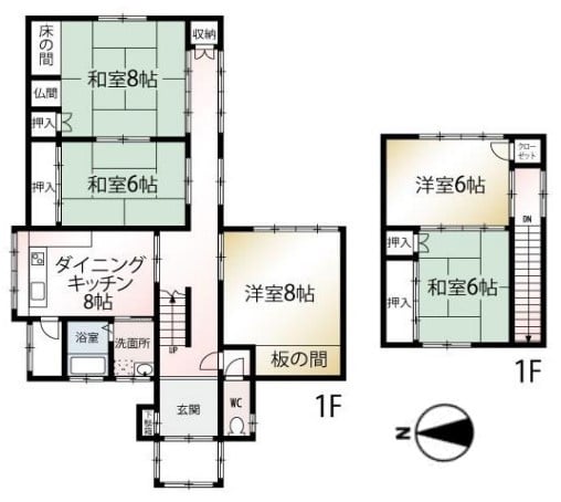 株式会社リプロデザイン（外旭川字堂ノ前の間取り）