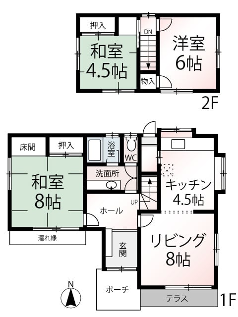 株式会社リプロデザイン（秋田市東通観音前の間取り）