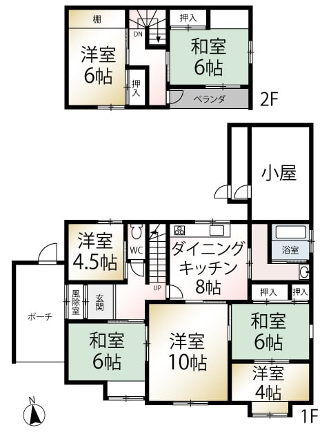 株式会社リプロデザイン（秋田市東通観音前の間取り）