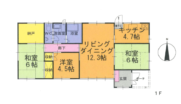 株式会社リプロデザイン（秋田市東通観音前の間取り）