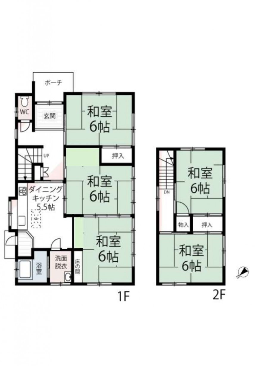 株式会社リプロデザイン（秋田市東通観音前の間取り）