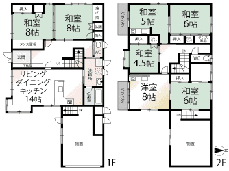 株式会社リプロデザイン（秋田市東通観音前の間取り）