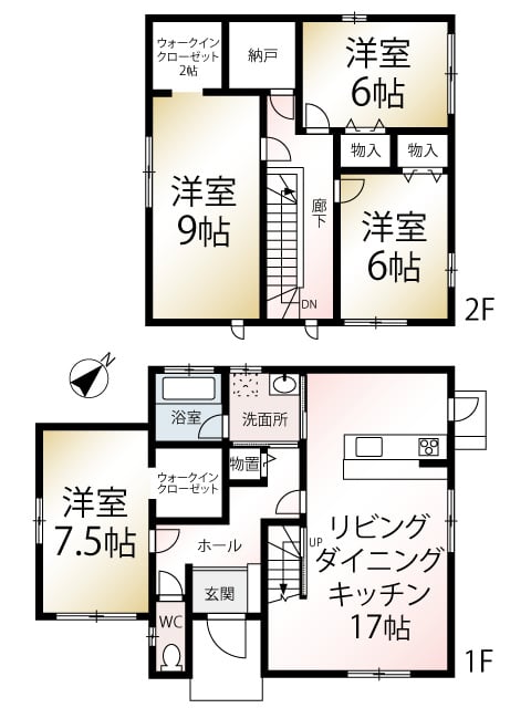 株式会社リプロデザイン（秋田市東通観音前の間取り）