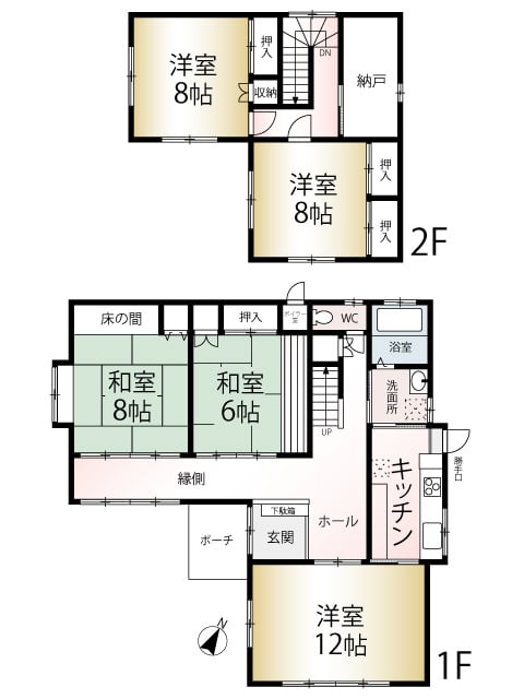 株式会社リプロデザイン（秋田市東通観音前の間取り）