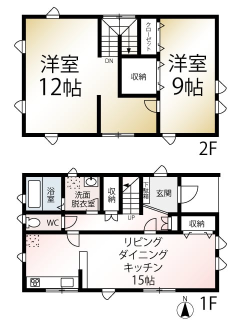 株式会社リプロデザイン（秋田市東通観音前の間取り）