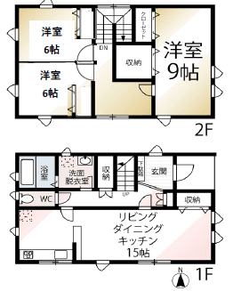 株式会社リプロデザイン（秋田市東通観音前の間取り）